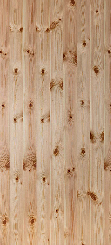 Echtholz Furnier - Kiefer astig lackiert