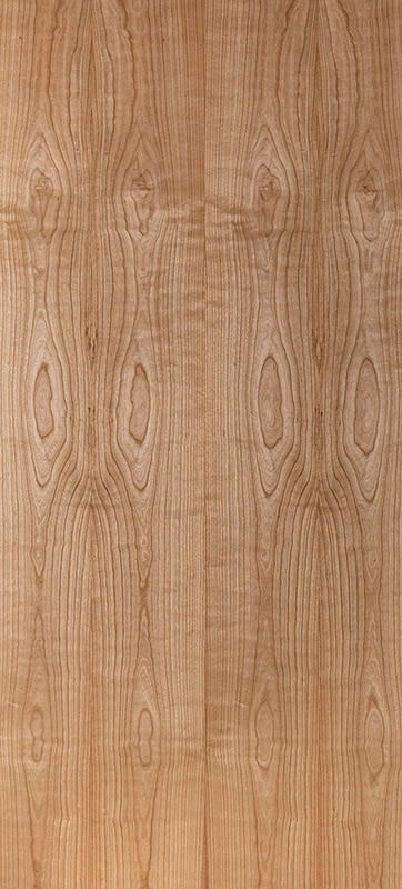 Echtholz Furnier - Kirschbaum europäisch lackiert