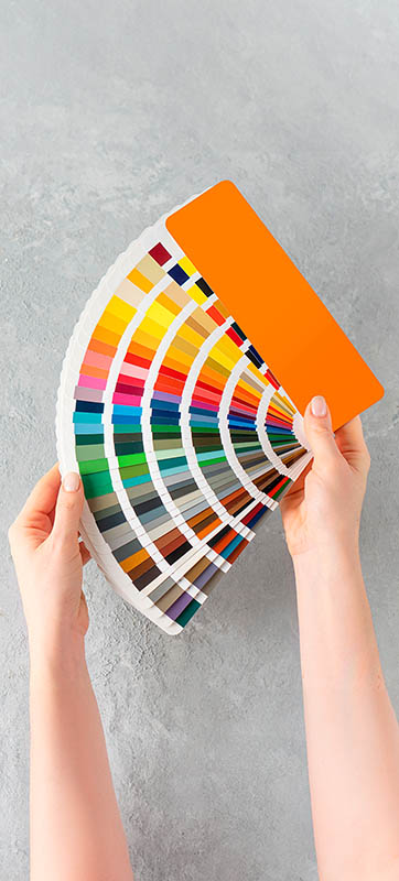 RAL & NCS Farbtöne - Mehr RAL & NCS Oberflächen