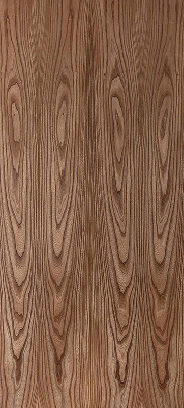 Echtholz Furnier - Rüster lackiert