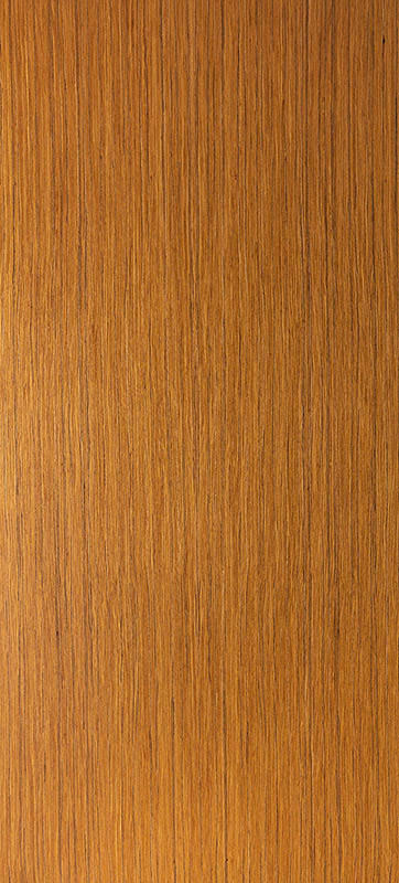 Echtholz Furnier - Teak lackiert